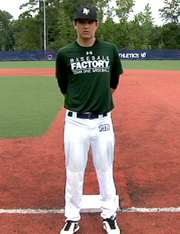 Chris Gau at Baseball Factory's Team One event.