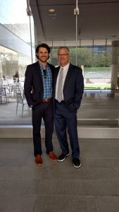 Brent and his father, Chris share a special relationship that seems more like best buds than just father and son.