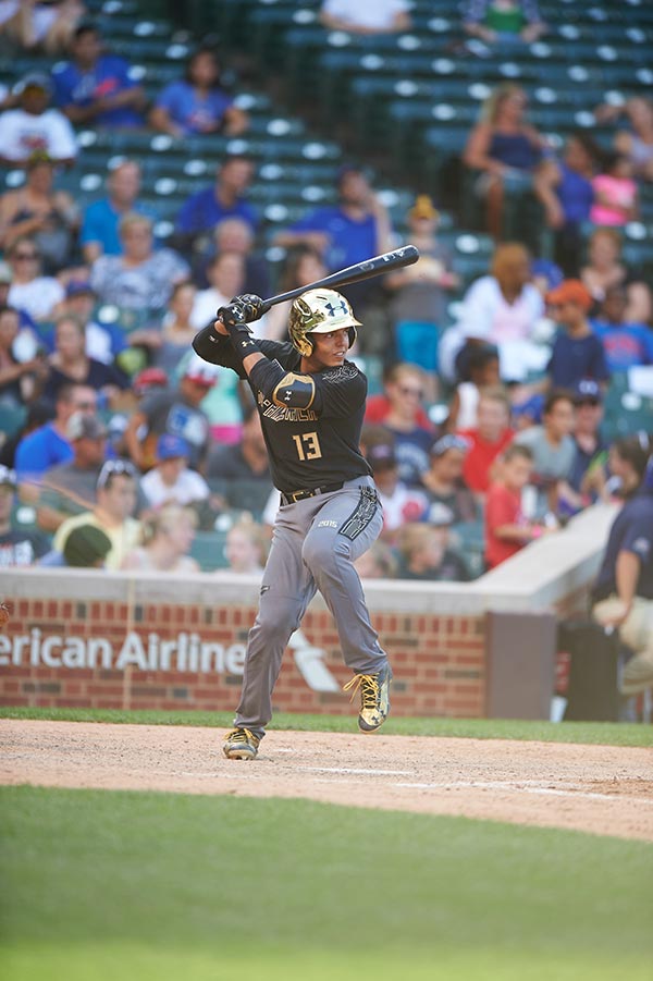 Welker at the 2015 UA All-America Game