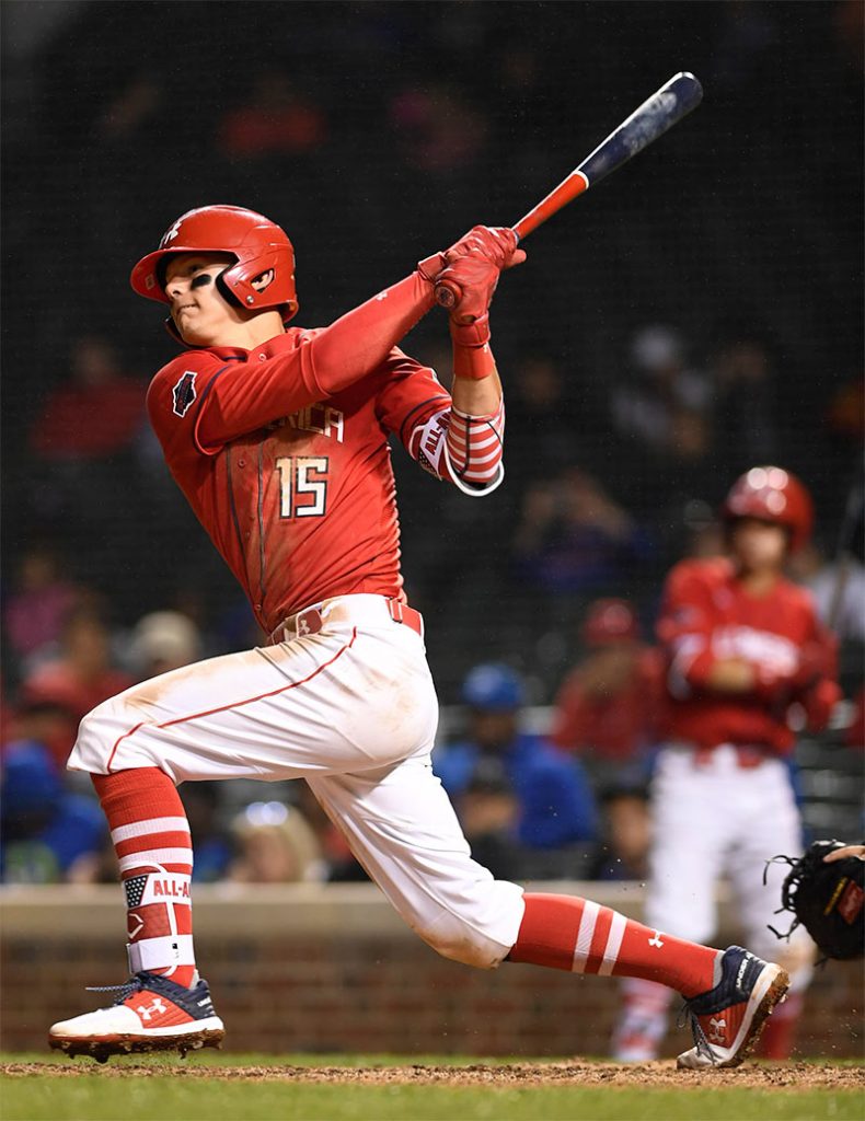 Witt, homering in last year's Under Armour All-America Game.